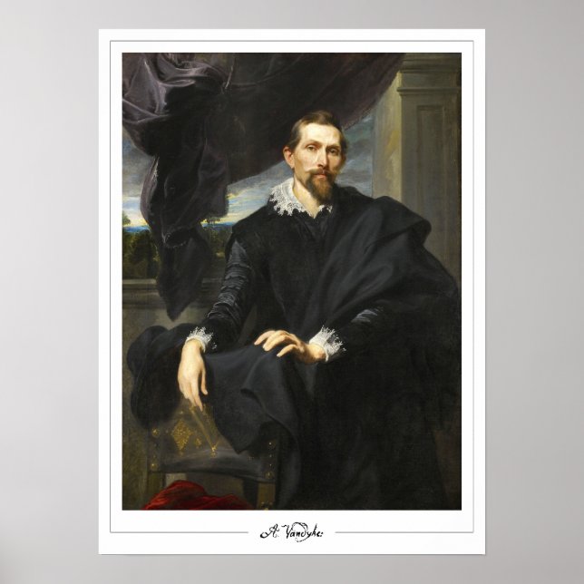 Anthony van Dyck Zedign affiche d'art #539 (Devant)