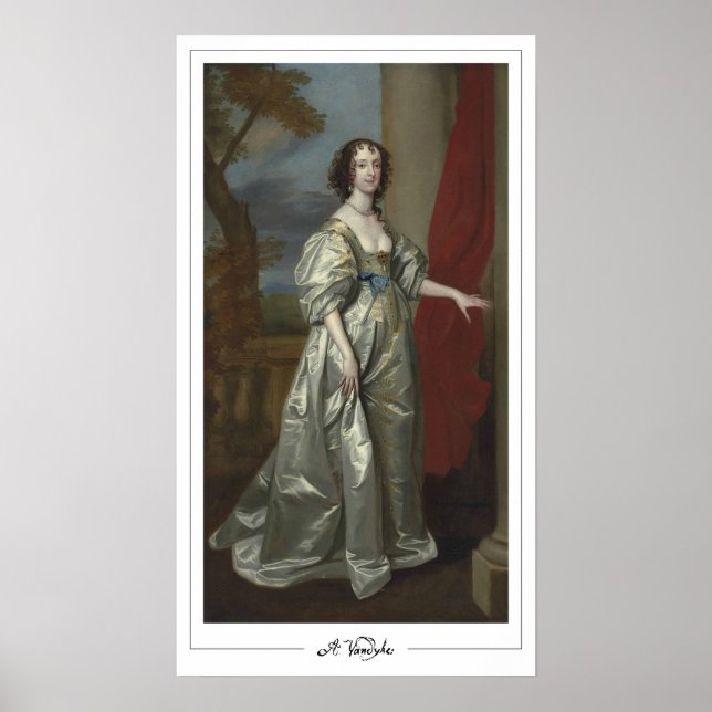 Anthony van Dyck Zedign affiche d'art #617 (Devant)