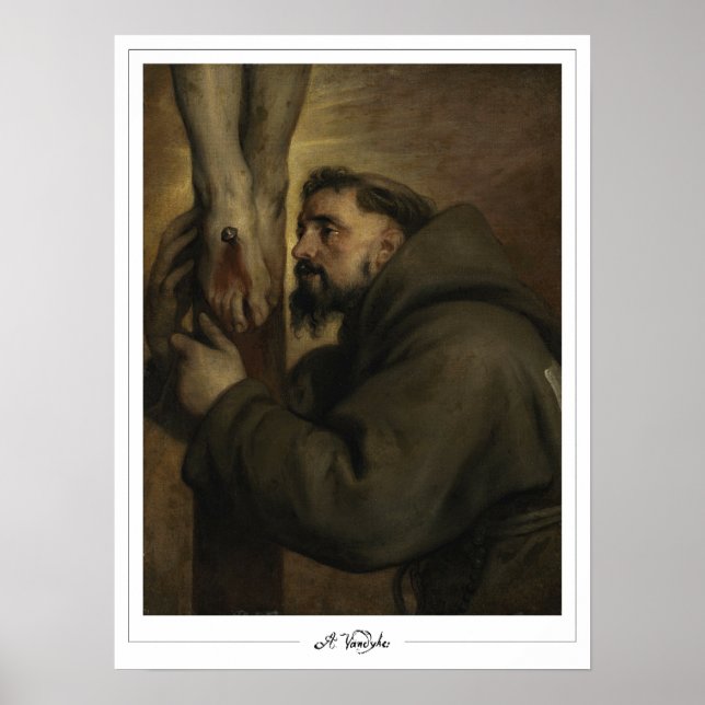 Anthony van Dyck Zedign affiche d'art #738 (Devant)