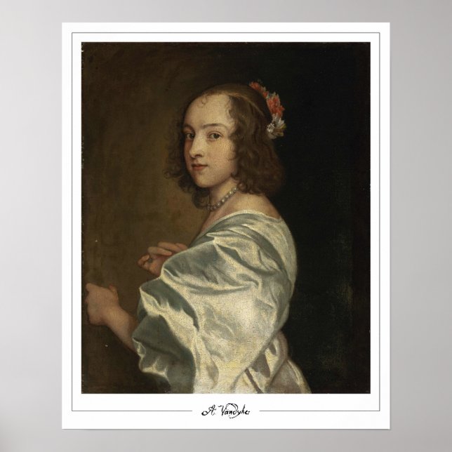 Anthony van Dyck Zedign affiche d'art #834 (Devant)
