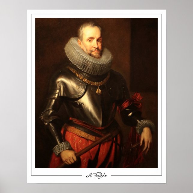 Anthony van Dyck Zedign Affiche d'art #835 (Devant)