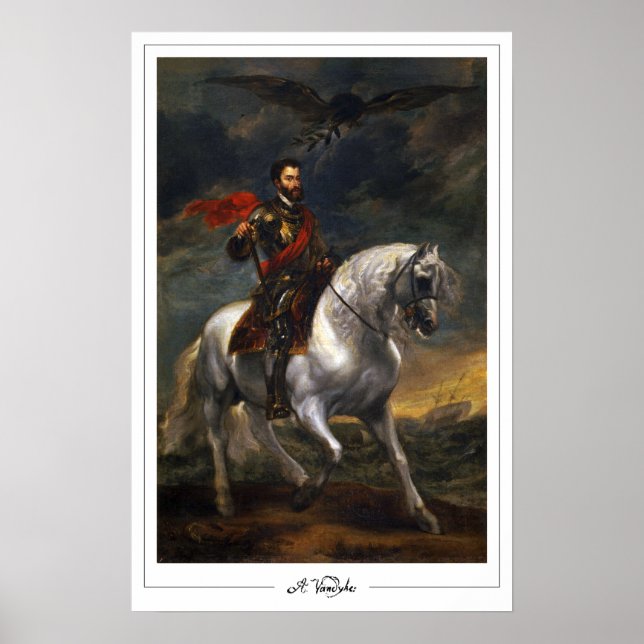 Anthony van Dyck Zedign Art Affiche #49 (Devant)