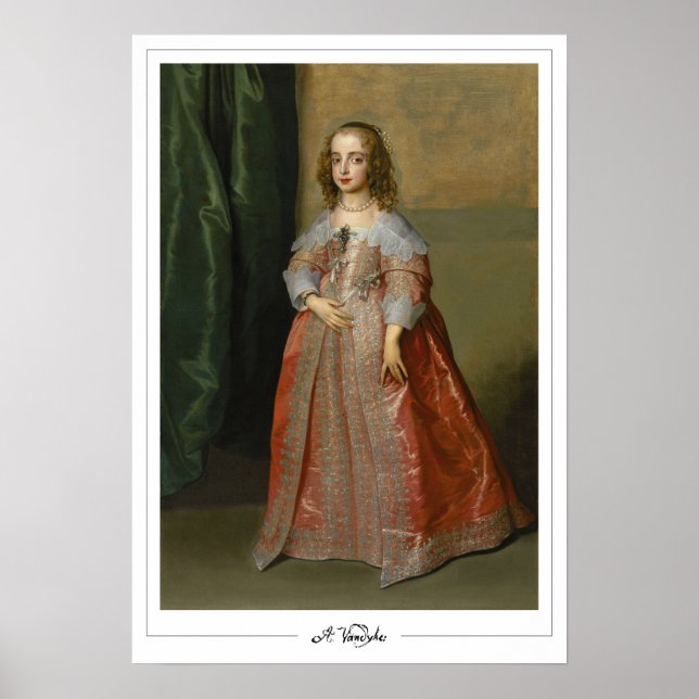 Anthony van Dyck Zedign Art Affiche #680 (Devant)