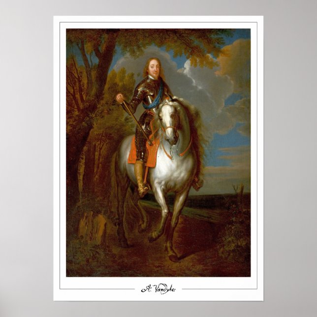 Anthony van Dyck Zedign Art Affiche #724 (Devant)