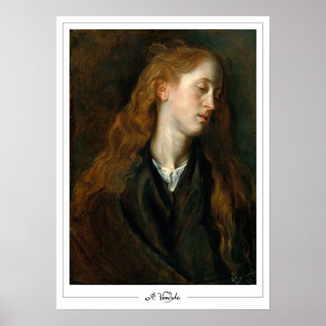 Anthony van Dyck Zedign Art Poster #140 (Devant)
