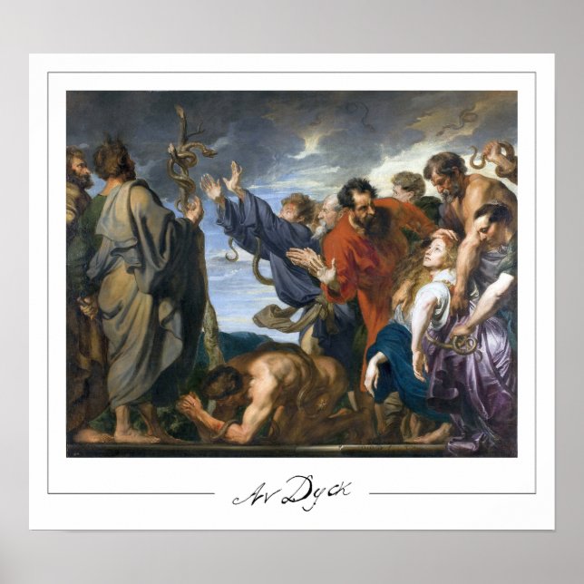 Anthony van Dyck Zedign Art Poster #218-2 (Devant)