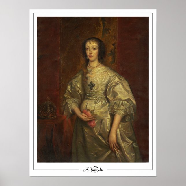 Anthony van Dyck Zedign Art Poster #360 (Devant)