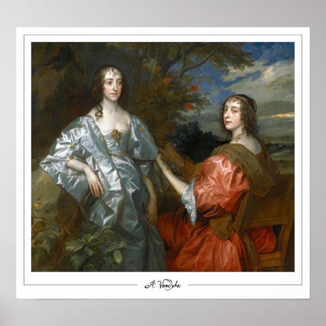 Anthony van Dyck Zedign Art Poster #51 (Devant)