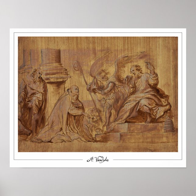 Anthony van Dyck Zedign Art Poster #889 (Devant)