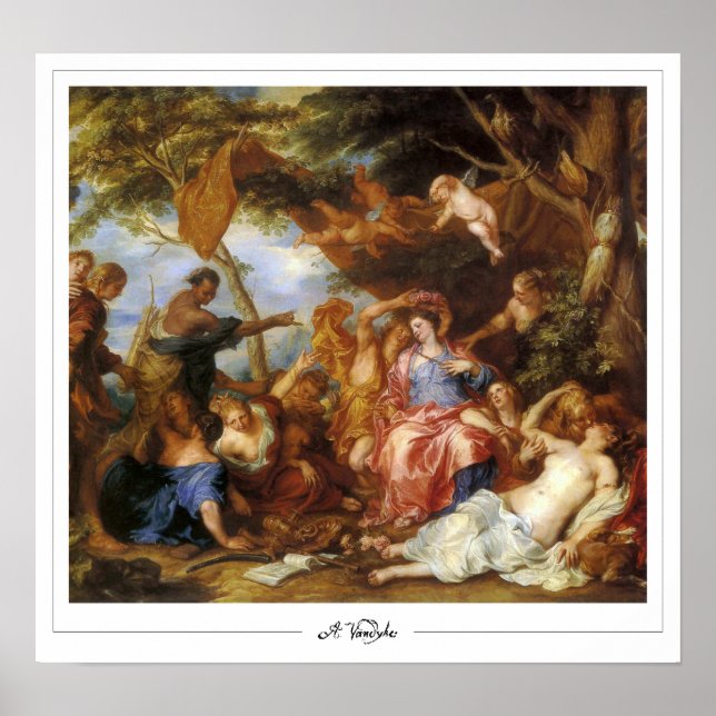 Anthony van Dyck Zedign Art Poster #904 (Devant)