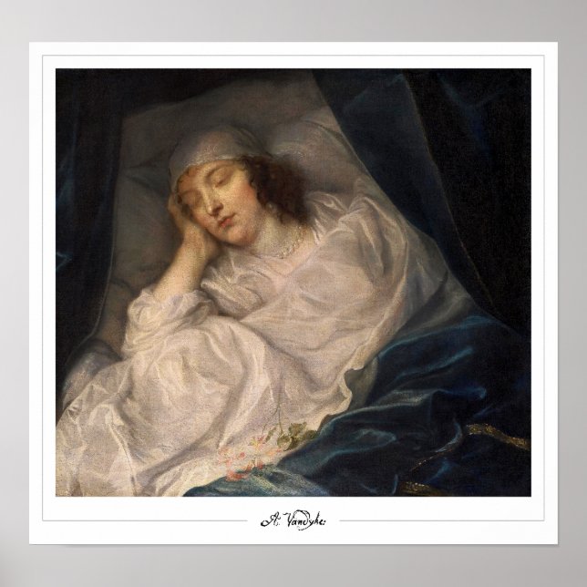 Anthony van Dyck Zedign Poster d'art #32 (Devant)