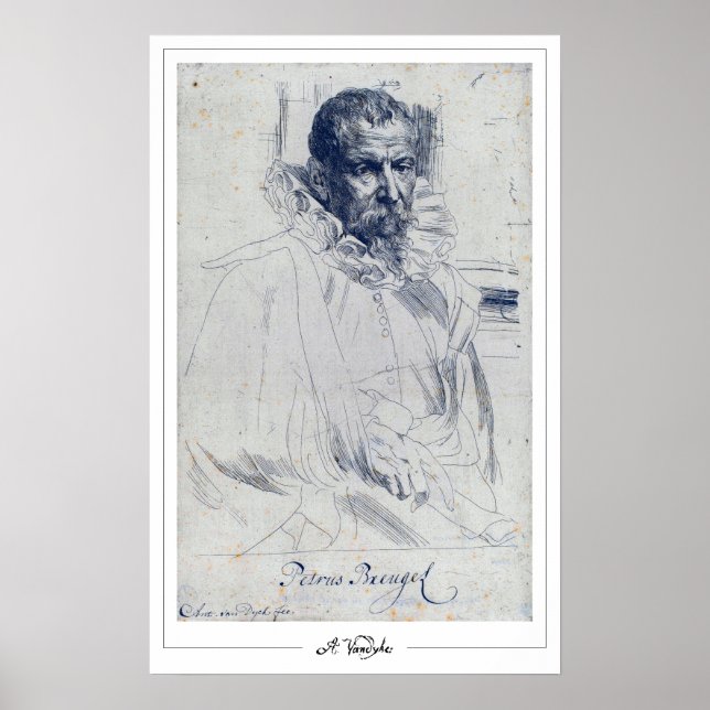 Anthony van Dyck Zedign Poster d'art #52 (Devant)