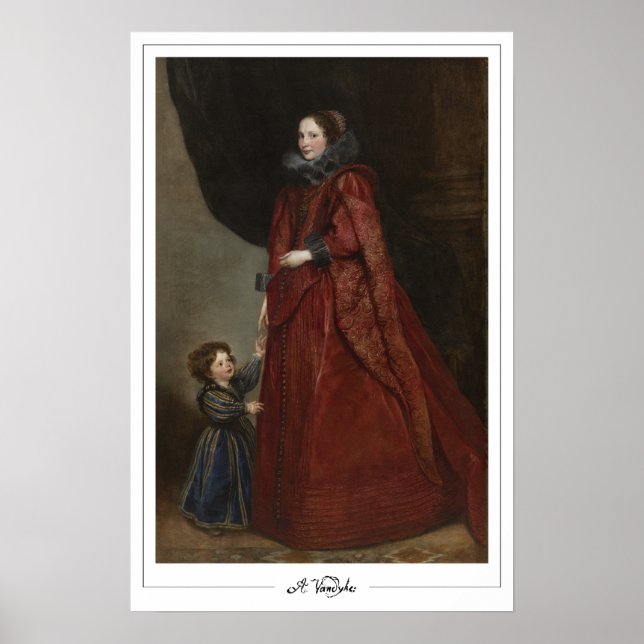 Anthony van Dyck Zedign Poster d'art #589 (Devant)