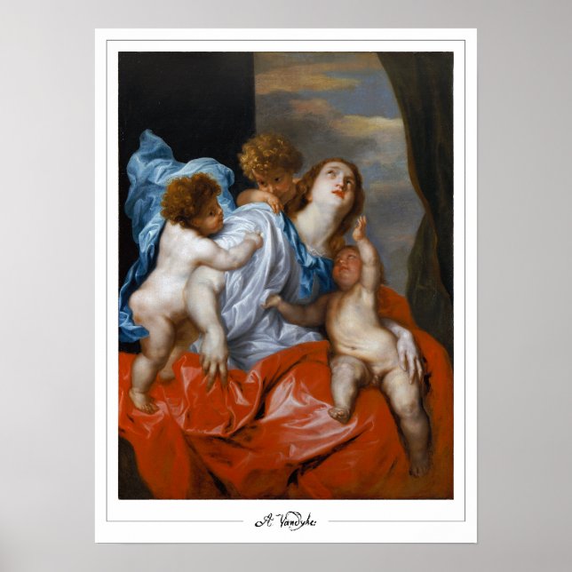 Anthony van Dyck Zedign Poster d'art #603 (Devant)