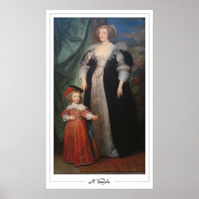 Anthony van Dyck Zedign Poster d'art #627 (Devant)