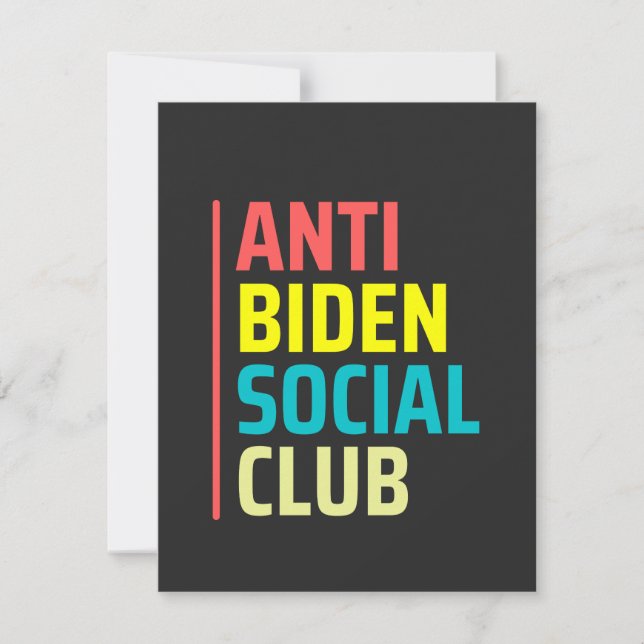 Anti Biden Social Club (Devant)