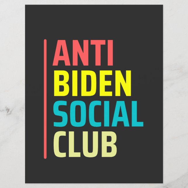 Anti Biden Social Club (Devant)