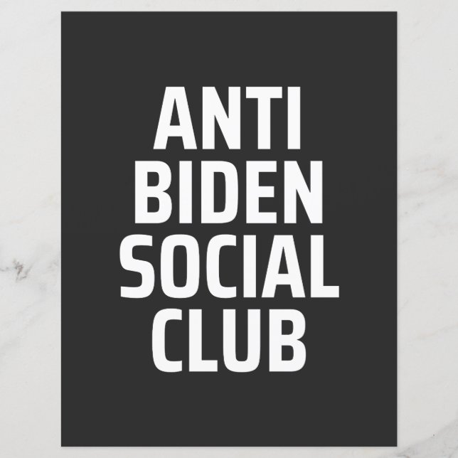 Anti Biden Social Club (Devant)