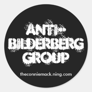 Anti-Bilderberg autocollant II