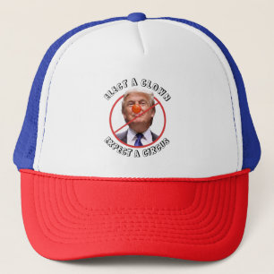 Anti casquette de baseball de clown et de Donald