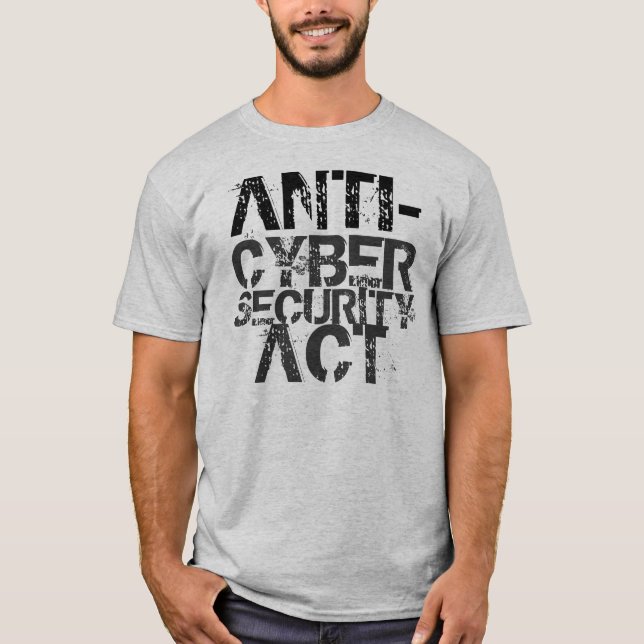 Anti-Cybersecurity T-shirt de Loi (Devant)