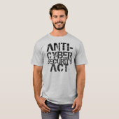 Anti-Cybersecurity T-shirt de Loi (Devant entier)