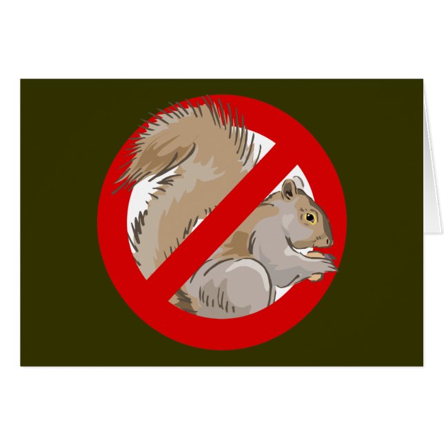 Anti-écureuil (Devant horizontal)