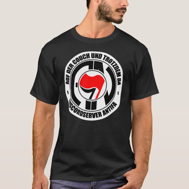 Anti-Fascist Network Logo Shirt Essential T-Shirt (Devant)