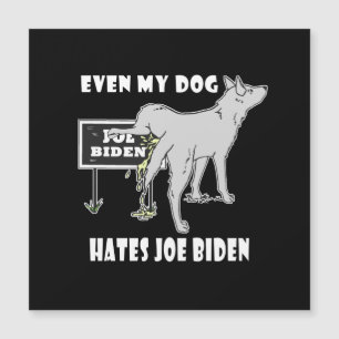 Anti Joe Biden Mon Chien déteste Biden Humour poli
