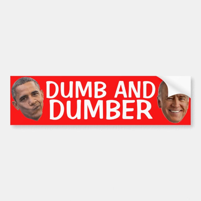 ANTI JOE BIDEN TRUMP 2020 BUMPER STICKER (Devant)