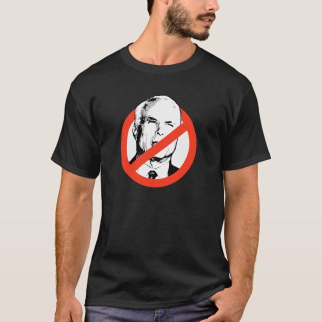 Anti-Mccain T-shirt (Devant)