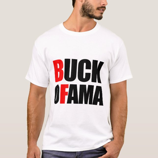 Anti-Obama - T-SHIRT du MÂLE OFAMA (Devant)