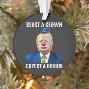 Anti-Trump Élire un clown, attendez un cirque amu