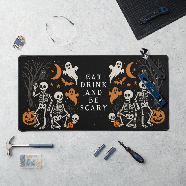 Anti Trump Halloween Skeleton (Poste de travail)