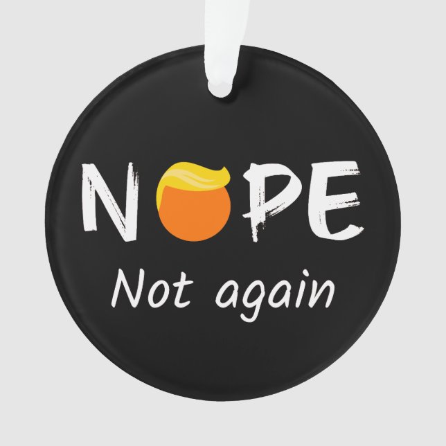 Anti-Trump - Non, pas à nouveau II (devant)