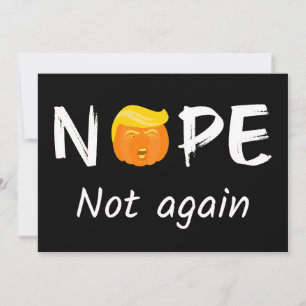 Anti-Trump - Non, pas encore Halloween Edition II