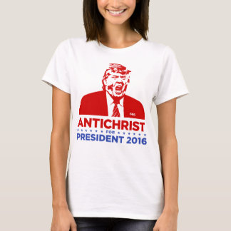 ANTICHRISTE d'ATOUT pour le T-shirt de PRÉSIDENT