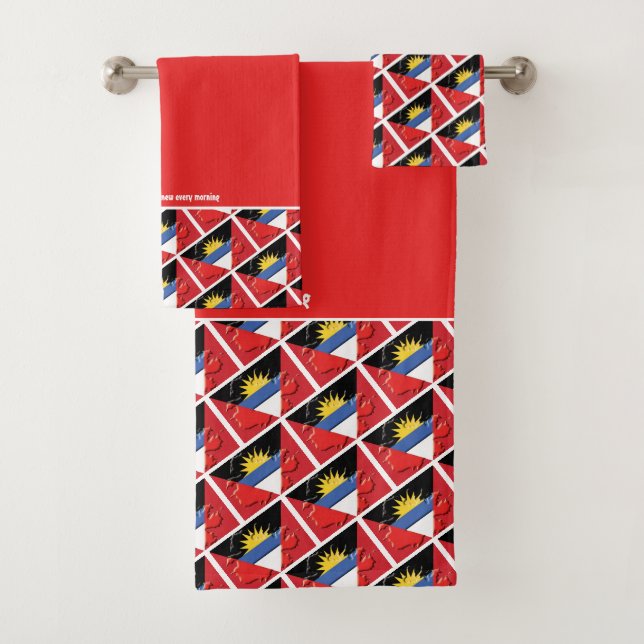 ANTIGUA Rouge Personnalisé (En situation)