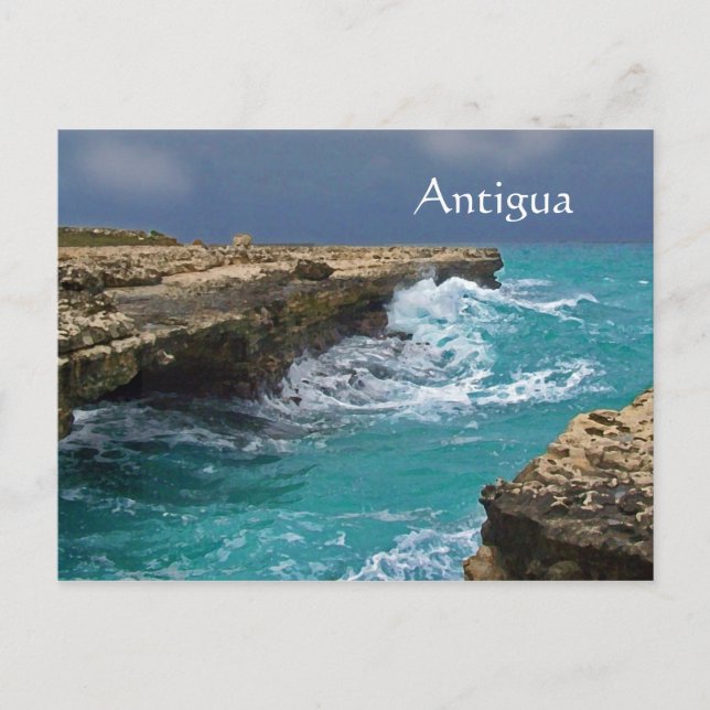 Antigua, West Indes, Carte postale Souvenir (Devant)