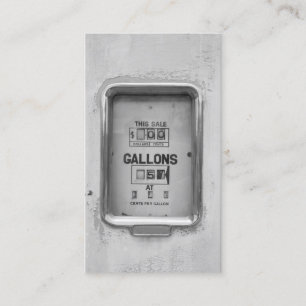 Antique Carburant photo - Carte de visite