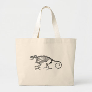 Antique Chameleon Skeleton sur le Sac fourre-tout