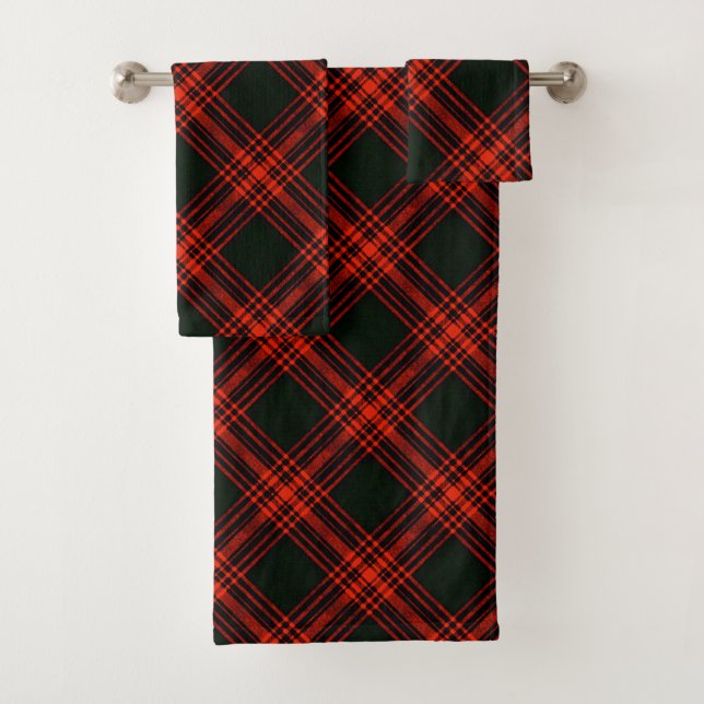 Antique Menzies Clan Tartan Plaid Motif écossais (En situation)