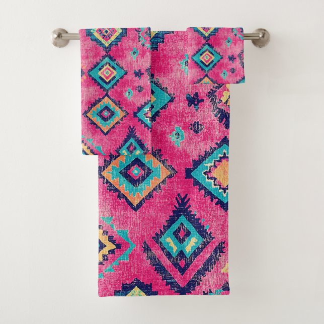 Antique Rusty Rose Oriental Turc Kilim Rug (En situation)