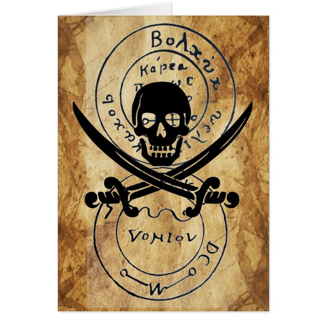 ANTIQUE TALISMAN / PIRATES CARTE DU TRÉSOR (Devant)