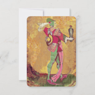 Antique Tarots Allemand Cartes de cour / Page de F