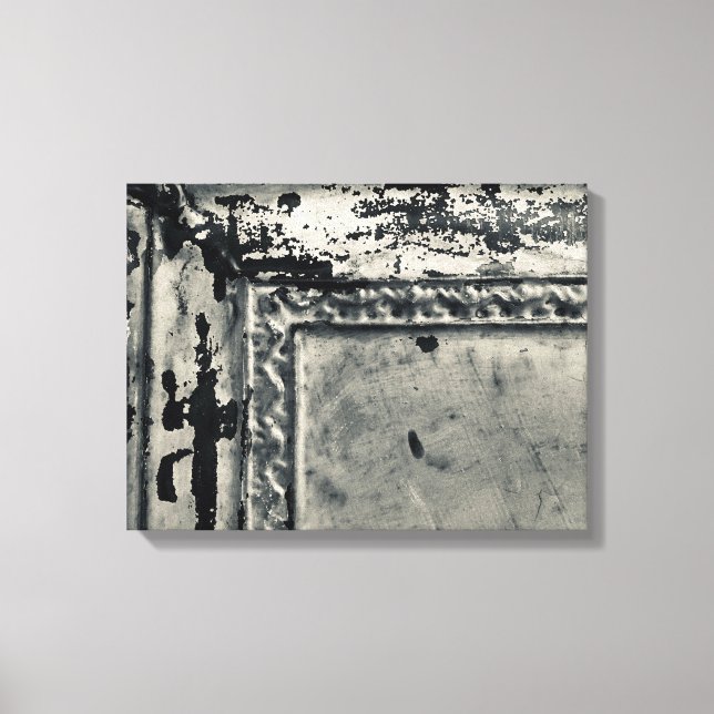 Antique Tin Tile Photo sur toile Wall Art (Recto)