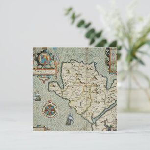 Antique vieille carte inspirée (7)