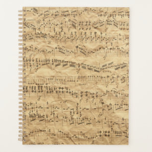 Antique Vintage ancienne feuille de musique 5