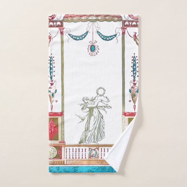 Antique Vintage Louis XV Royal Floral (Serviette à main)