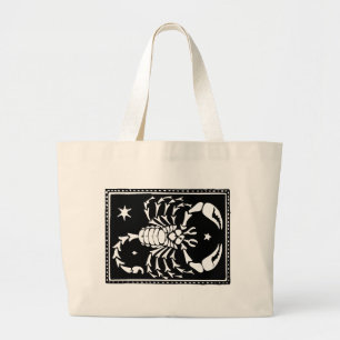Antique Zodiac Astrological Scorpio Sac fourre - t